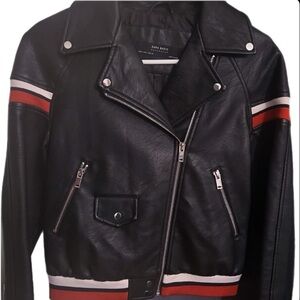 Zara Leather Biker Jacket